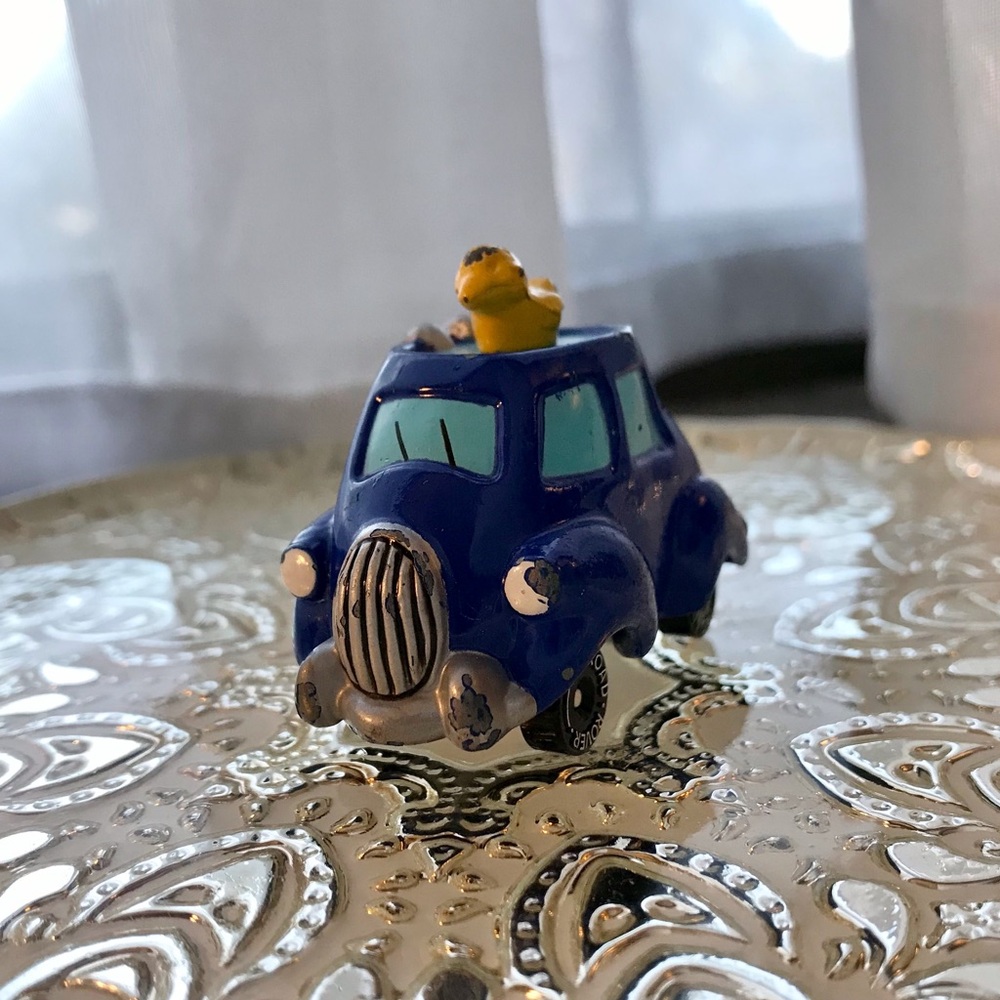 1984 Vintage HALLMARK Card Blue Metal Collectible Car SS Pool Vehicle Toy Cars